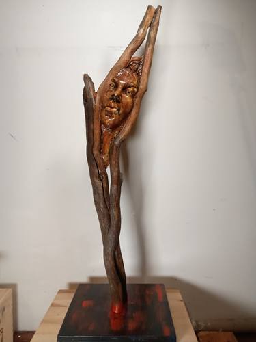 Original Figurative Body Sculpture by Pasquale Maria Petrone