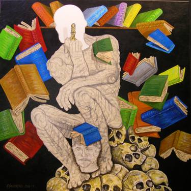 Original Expressionism Science Paintings by Robert Gaudreau
