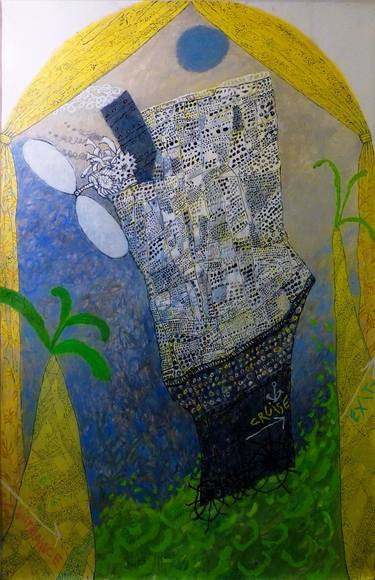 Original Figurative Landscape Painting by Altai Sadiqzade