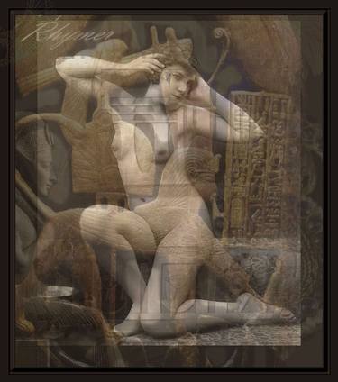 Original Art Nouveau Fantasy Digital by Kym Rhymer