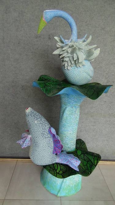Original Figurative Animal Sculpture by Claude Feuillet