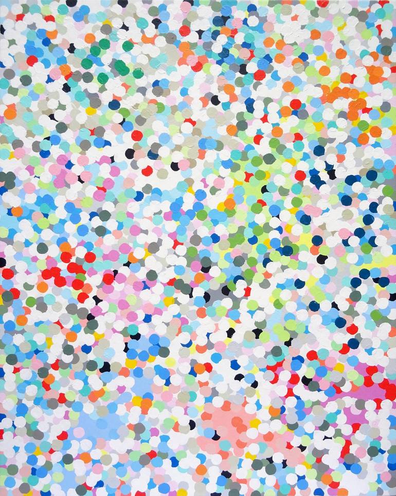 Original Pop Art Abstract Paintings by Andy Shaw