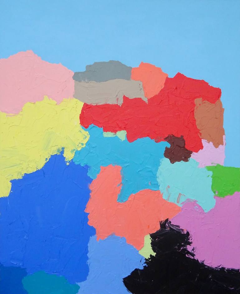 Print of Pop Art Abstract Paintings by Andy Shaw