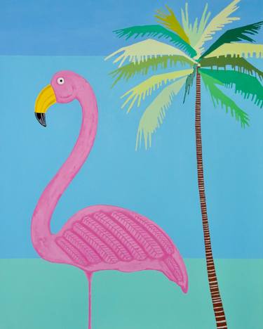 Original Pop Art Animal Painting by Andy Shaw