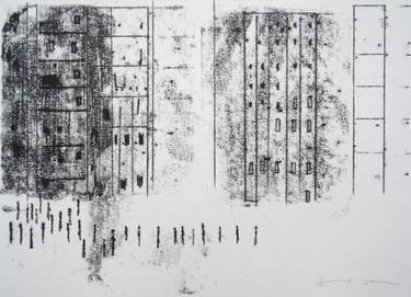 Original Realism Architecture Drawings by Andy Shaw