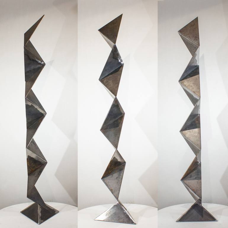 Original Minimalism Abstract Sculpture by Karl Geckler