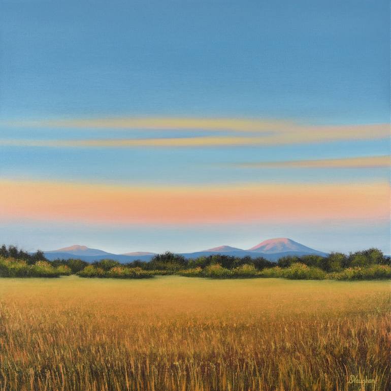 Print of Impressionism Landscape Paintings by Suzanne Vaughan