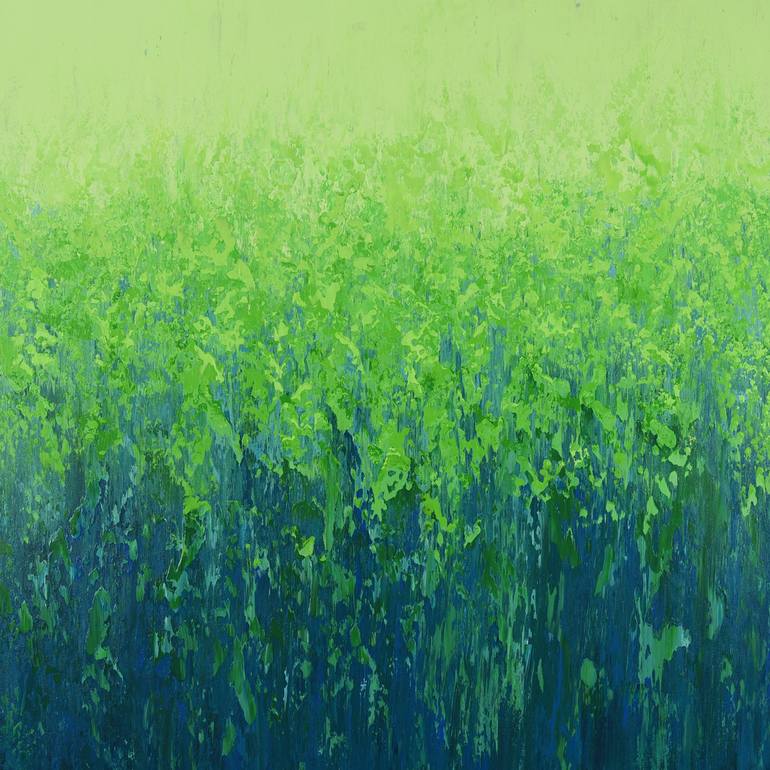 Original Abstract Expressionism Abstract Paintings by Suzanne Vaughan