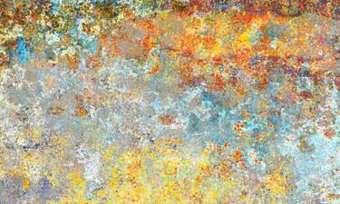 Original Abstract Expressionism Abstract Mixed Media by Luis Fontanills