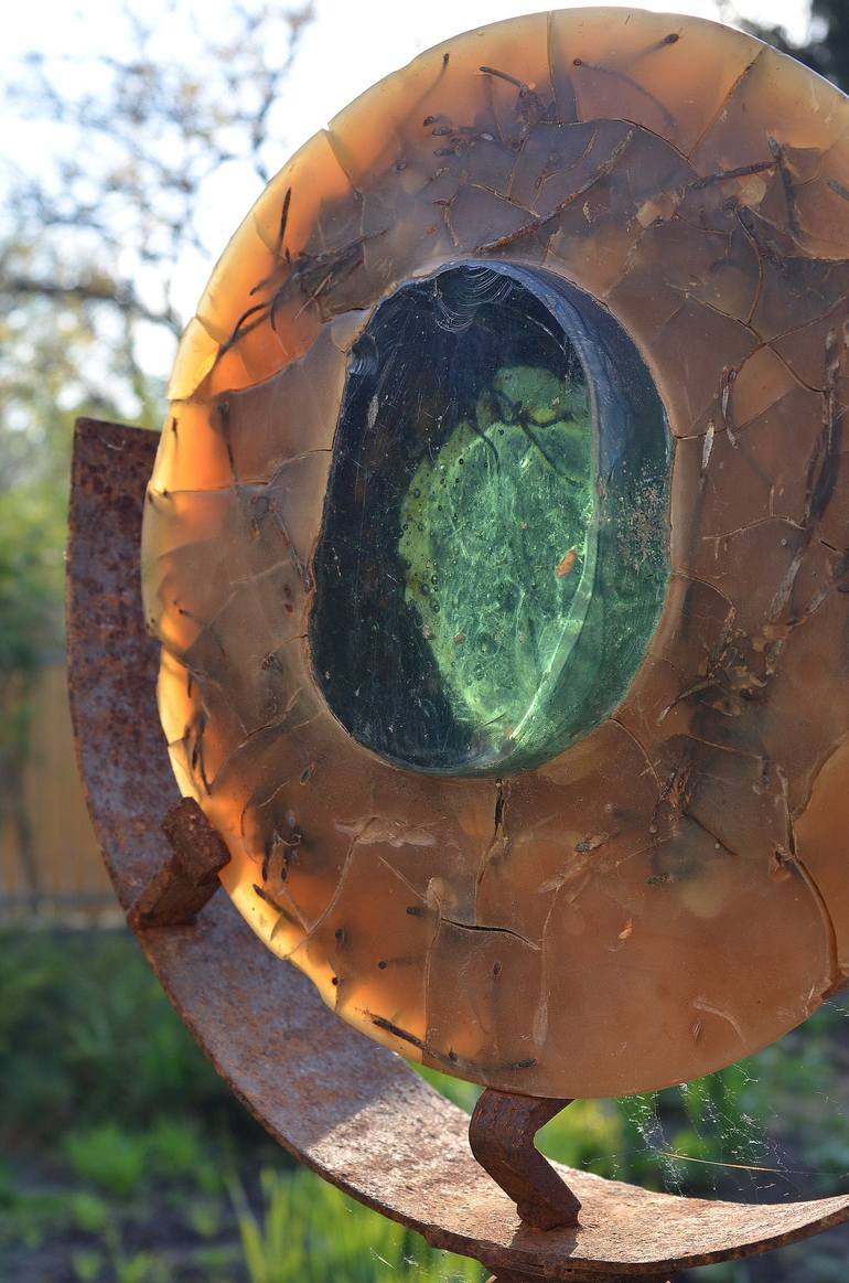Original Cubism Abstract Sculpture by Sejben Lajos
