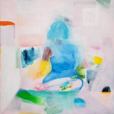 Original Figurative Women Paintings by Wioletta Gancarz