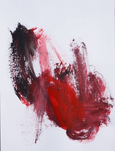 Original Abstract Expressionism Abstract Painting by Marina Ichikawa