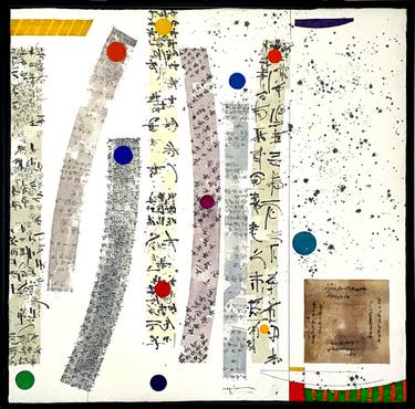 Original Conceptual Abstract Painting by Marc Olsen
