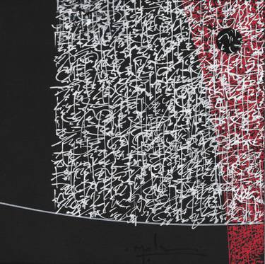 Original Fine Art Abstract Drawings by Marc Olsen