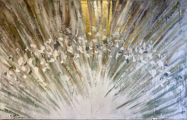 Original Abstract Expressionism Light Paintings by Michelle Betancourt