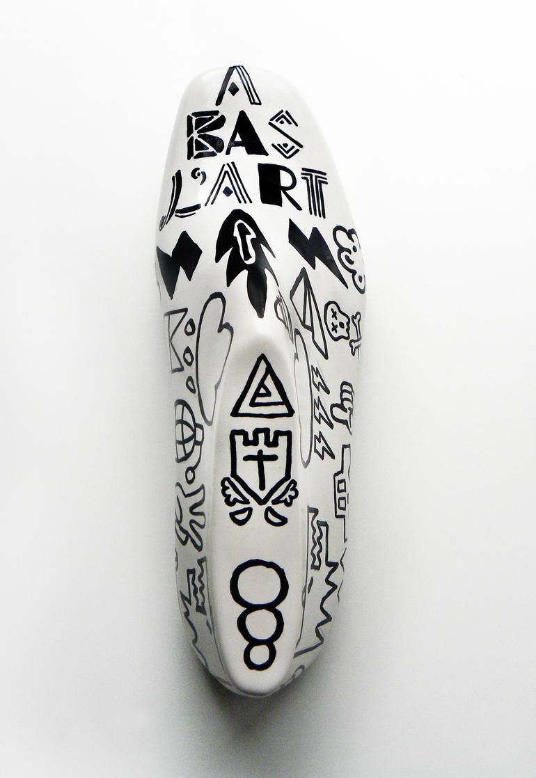 Original Pop Art Graffiti Sculpture by Aintzane De Luna