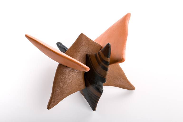 Original Conceptual Geometric Sculpture by Saba Skaberne