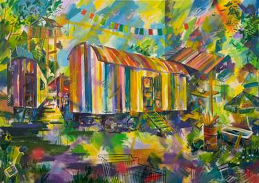 Original Realism Landscape Painting by Andrej Wolff