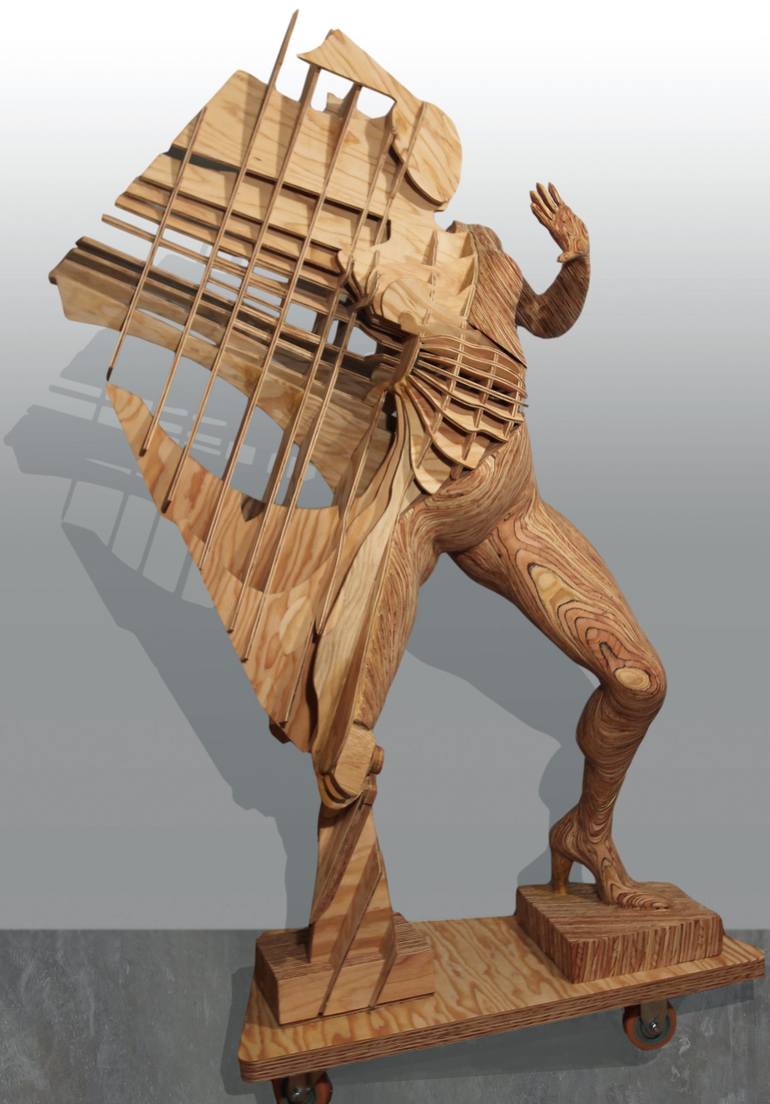 Original Figurative Abstract Sculpture by Jackie Braitman