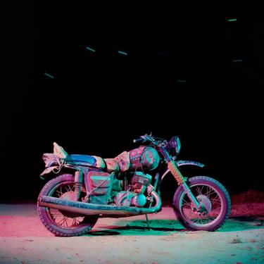 Original Fine Art Bike Photography by Ignas Maldus