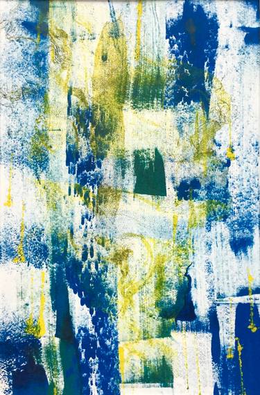 Original Abstract Expressionism Abstract Printmaking by Ramona Galardi