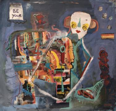 Original Abstract Expressionism Abstract Painting by Melissa Monroe