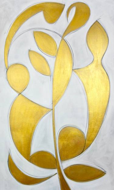 Original Abstract Expressionism Abstract Paintings by Michelle Louis