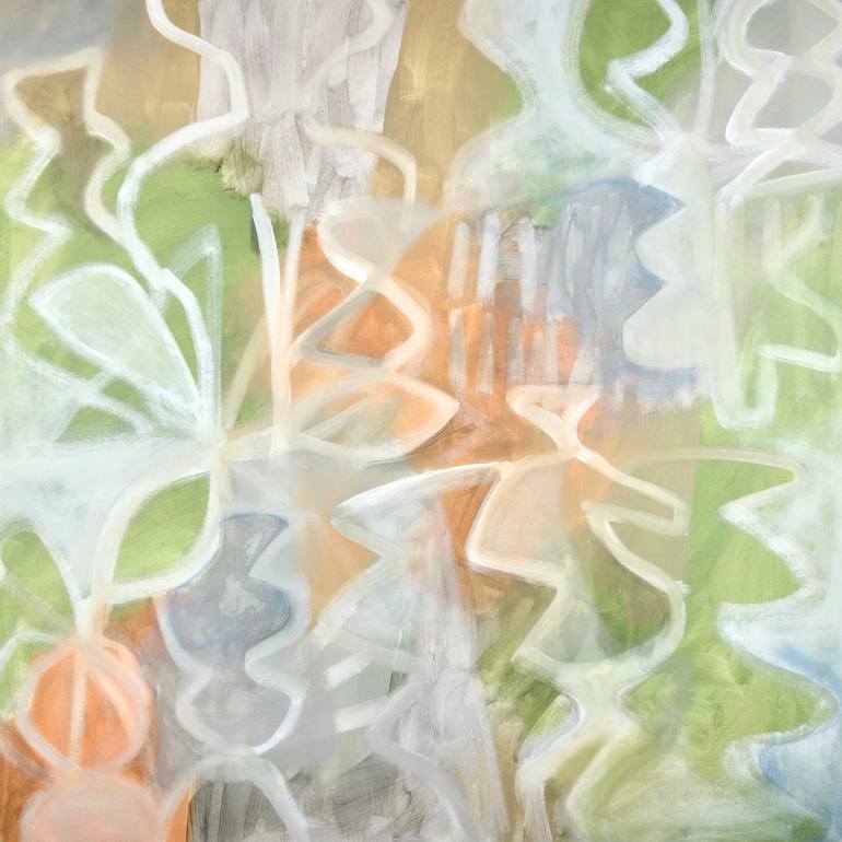 Original Abstract Expressionism Abstract Paintings by Michelle Louis