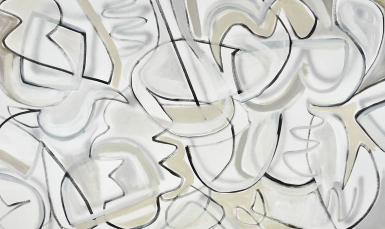 Original Abstract Expressionism Abstract Paintings by Michelle Louis
