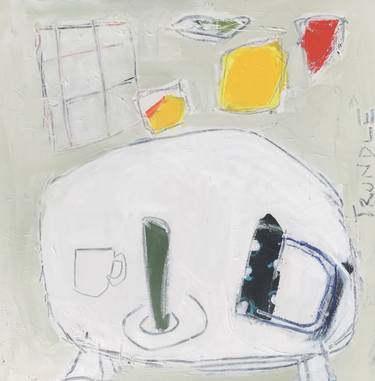 Original Abstract Expressionism Abstract Paintings by Sarah Trundle