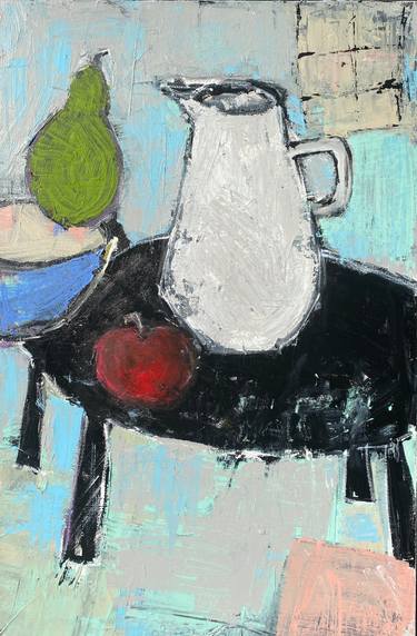 Original Abstract Still Life Paintings by Sarah Trundle