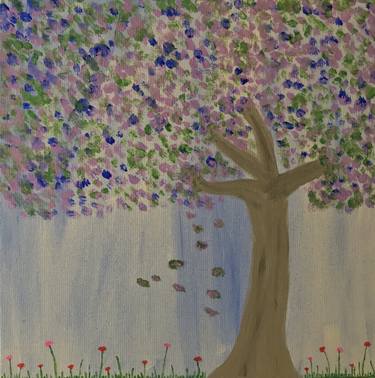 Print of Dada Tree Paintings by Forest Arts