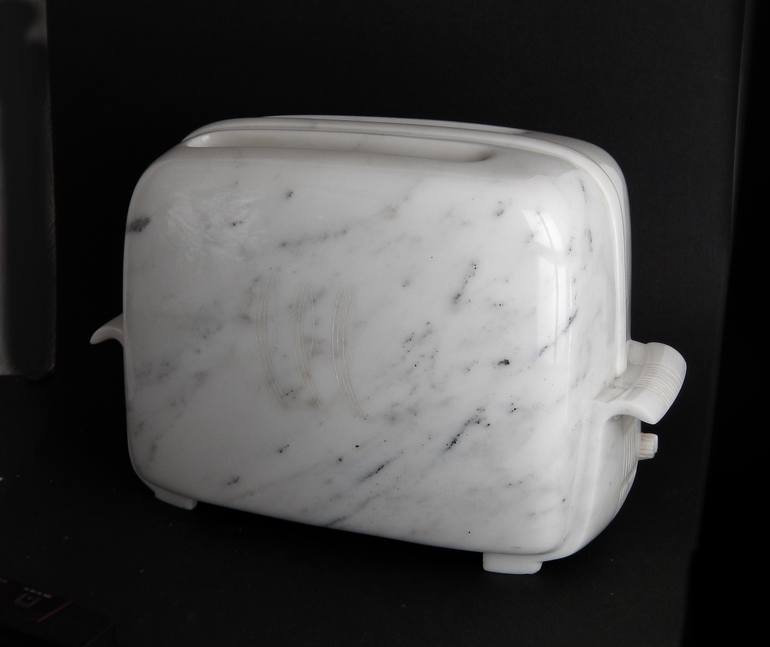 Original Realism Cuisine Sculpture by Roland Baladi