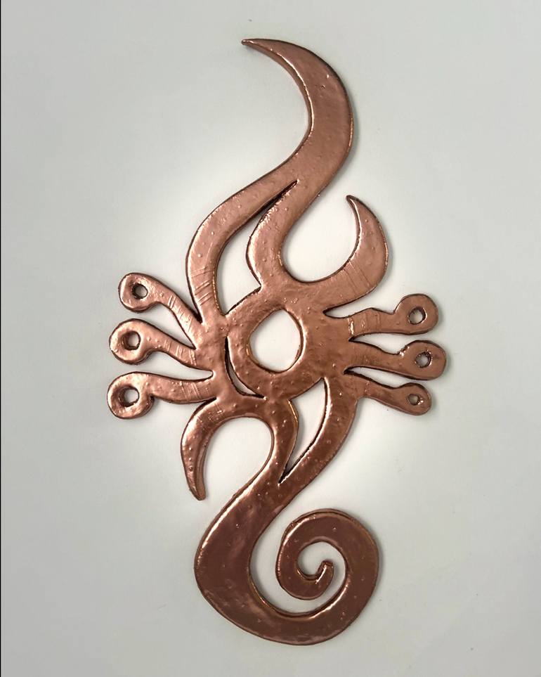 Original Abstract Expressionism Abstract Sculpture by Megan Harmer