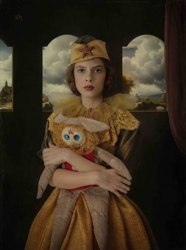 Original Art Deco Portrait Photography by Svetlana Melik-Nubarova