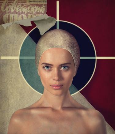 Original Art Deco Portrait Photography by Svetlana Melik-Nubarova