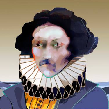 Original Contemporary Portrait Digital by Domenico Antonio Frassineti
