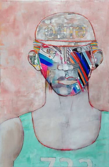 Original Expressionism Pop Culture/Celebrity Painting by Domenico Antonio Frassineti