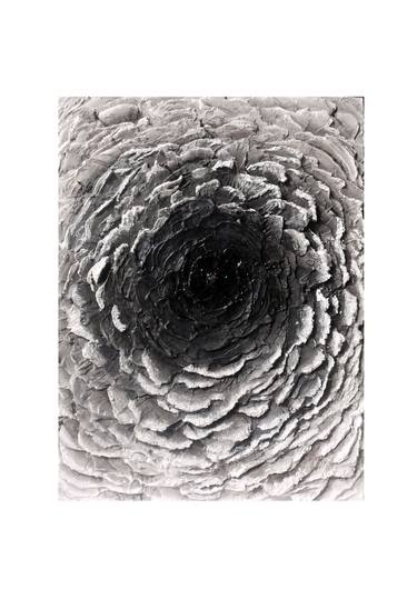 Original Abstract Water Mixed Media by Ji Yoon Lee