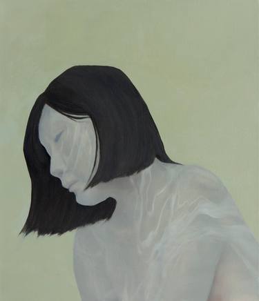Original Contemporary Portrait Paintings by Lian Jhu