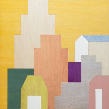 Original Contemporary Architecture Mixed Media by Jaewon Choi