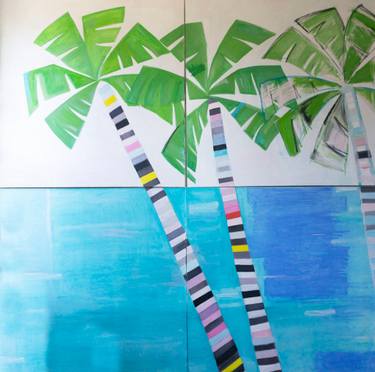 Original Modernism Landscape Painting by Sumati Sharma