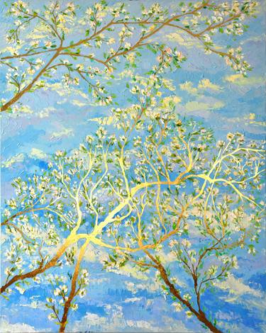 Original Impressionism Floral Paintings by Liudmila Sun