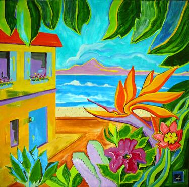 Original Expressionism Nature Painting by Al Haeger