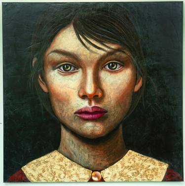 Original Figurative Portrait Paintings by Mary Solberg