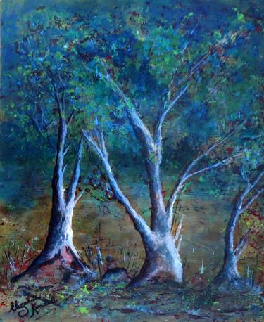 Original Abstract Nature Paintings by Elizabeth Kendall