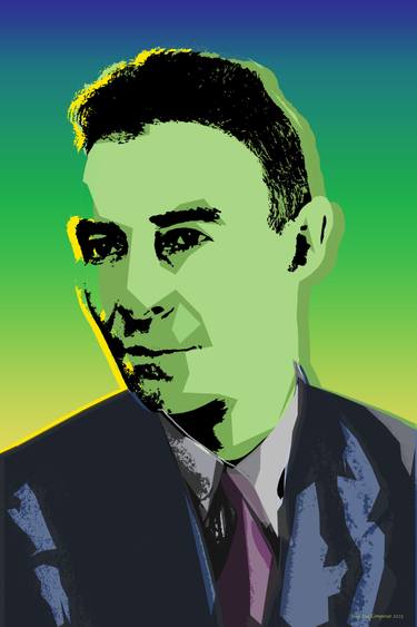 Original Pop Art Science/Technology Digital by Jean Luc Comperat