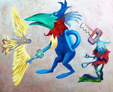Original Conceptual Fantasy Drawing by Andrey Bruk
