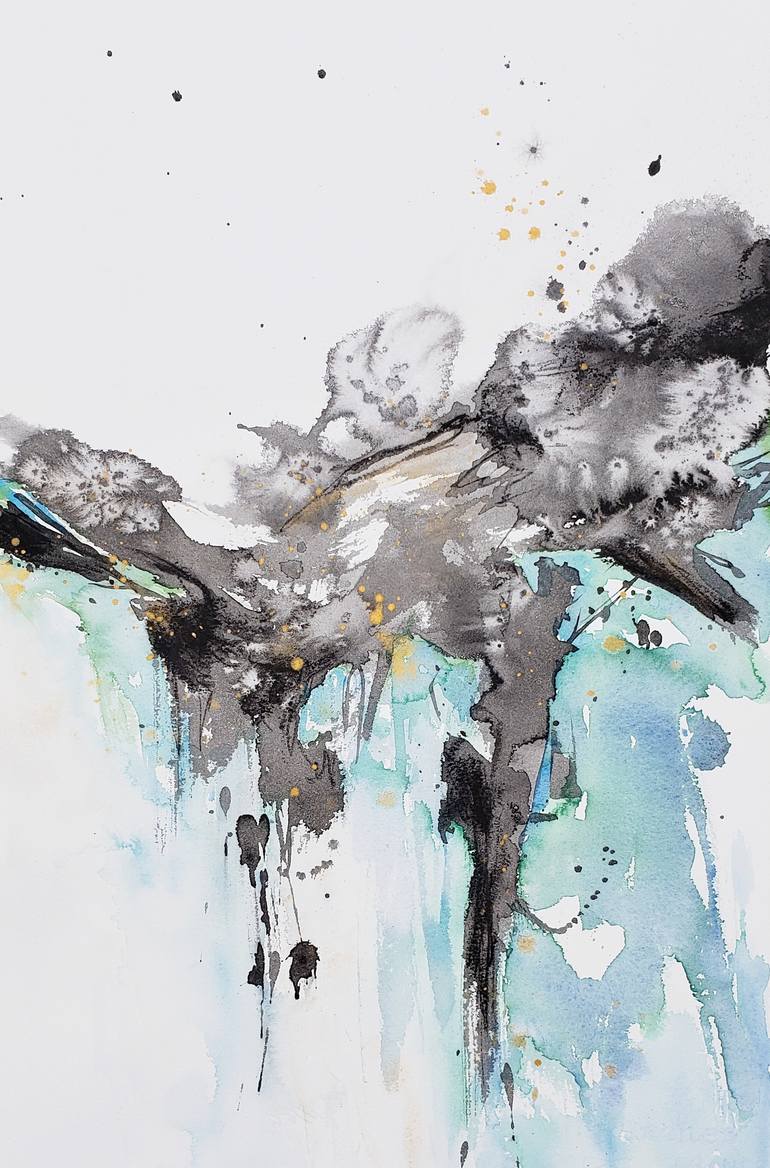 Walk Across the Water Painting by Brazen Edwards | Saatchi Art