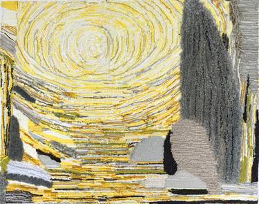 Original Abstract Expressionism Landscape Mixed Media by Marisa Rappard